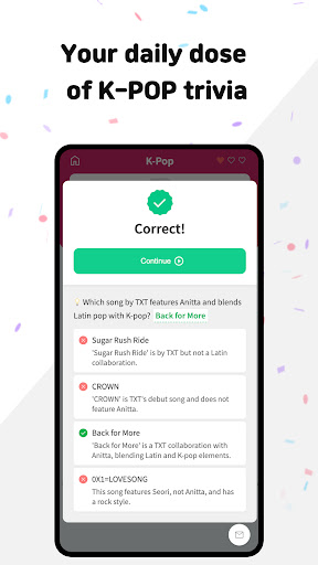 QQuiz K-POP ekran görüntüsü
