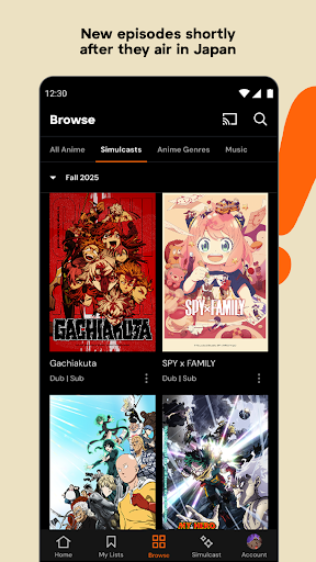 Crunchyroll: Anime Streaming ekran görüntüsü