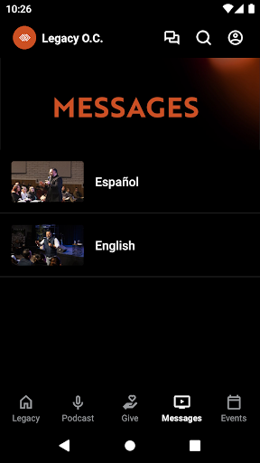 Legacy Church of Orange County ekran görüntüsü