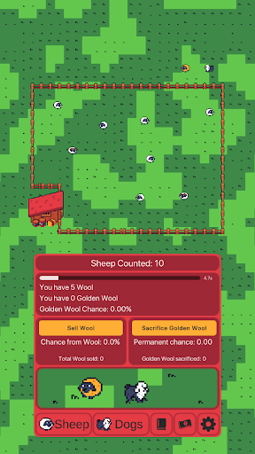 Idle Sheep Counting ekran görüntüsü