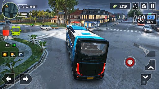 City Bus Driving and Racing ekran görüntüsü