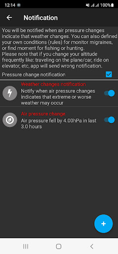 Barometer Plus ekran görüntüsü
