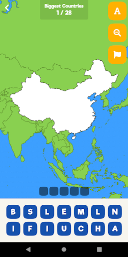 Map Quiz World Tour ekran görüntüsü