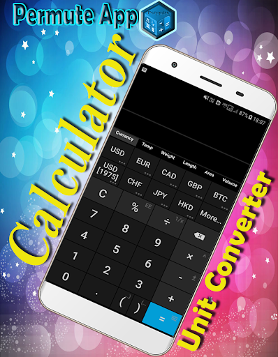 Permute App - Calculator cum U ekran görüntüsü