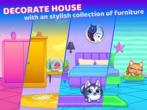 Fluffy Pets World Color Lines ekran görüntüsü