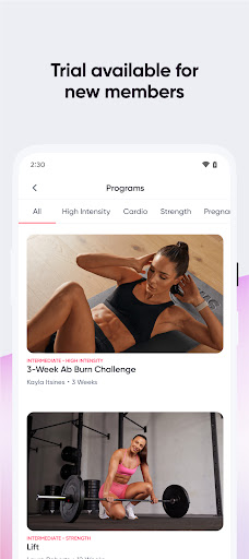 Sweat: Fitness App For Women ekran görüntüsü