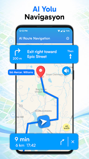 GPS Canlı Haritalar Navigasyon ekran görüntüsü