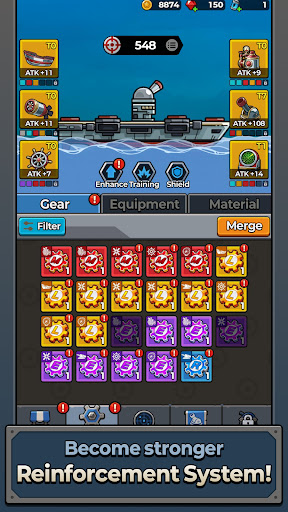 BattleShip Go: Monster Wave ekran görüntüsü