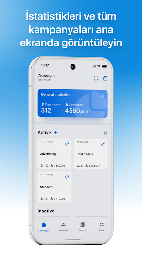 LiteFinance İş Ortağı ekran görüntüsü