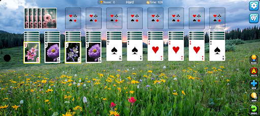 Solitaire Spider Two Suit ekran görüntüsü