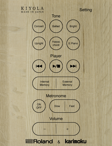 KIYOLA Remote Control ekran görüntüsü