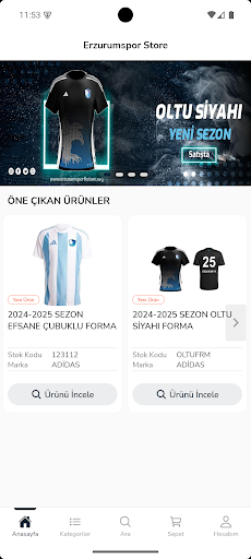 Erzstore ekran görüntüsü