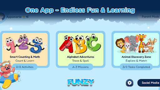 Kids Educational Games: Funzy ekran görüntüsü