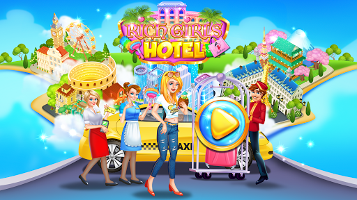 Rich Girls Hotel Shopping Game ekran görüntüsü