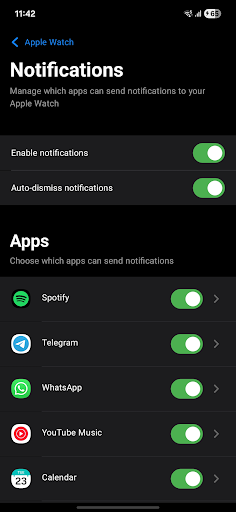 Merge - Apple Watch to Android ekran görüntüsü