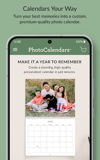PhotoCalendars ekran görüntüsü