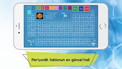 Periyodik Tablo - Bilim Genç ekran görüntüsü