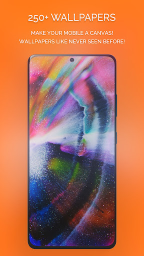 Chroma Galaxy Live Wallpapers ekran görüntüsü
