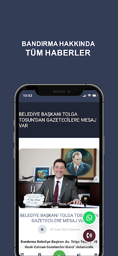 Bandırma Belediyesi ekran görüntüsü