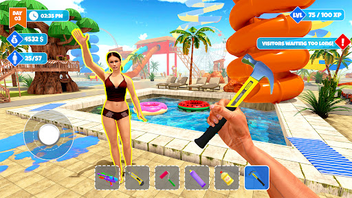 Waterpark Manager Simulator ekran görüntüsü