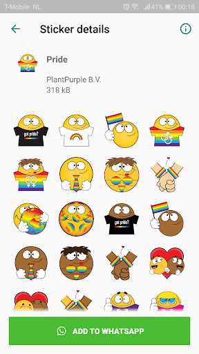 Emojidom yetişkin çıkartmaları ekran görüntüsü