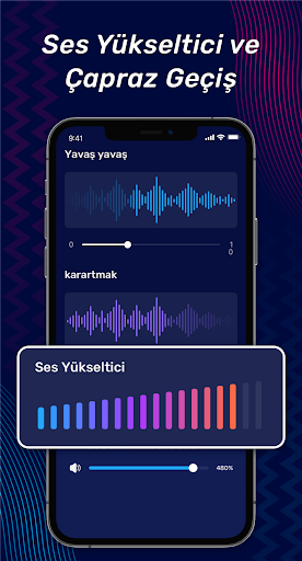 Müzik Editörü, Ses Editörü ekran görüntüsü