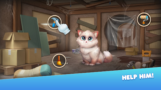 Fluffy Town: Boom Story ekran görüntüsü