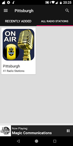 Pittsburgh Radio Stations ekran görüntüsü