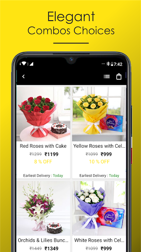 Online Flower Delivery App ekran görüntüsü
