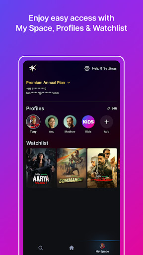 JioHotstar ekran görüntüsü