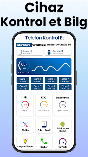 Telefon Müdür: CPU & WiFi Usta ekran görüntüsü