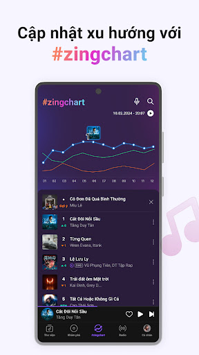 Zing MP3 ekran görüntüsü
