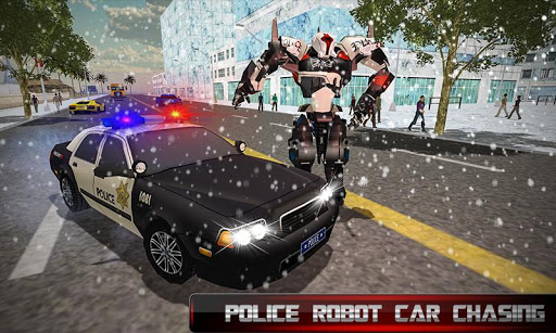 polis dönüştürmek robot araba ekran görüntüsü
