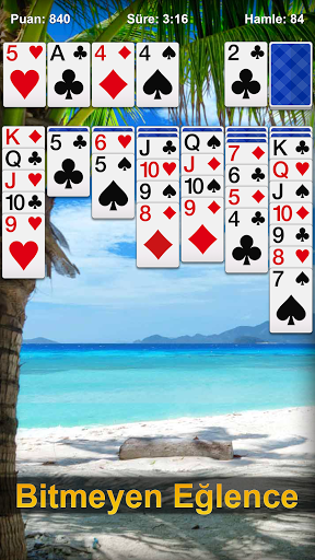 Solitaire - Türkçe ekran görüntüsü