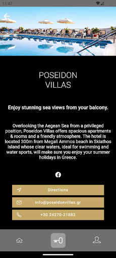 Poseidon Villas ekran görüntüsü
