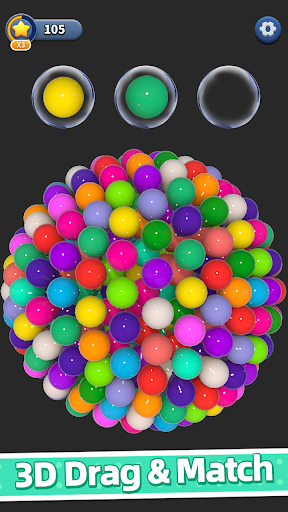 Balloon Triple Match: Match 3D ekran görüntüsü
