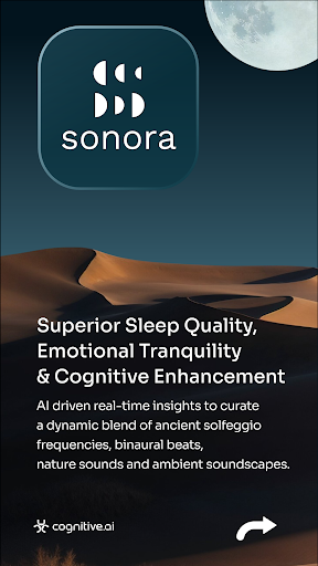 Sonora AI-driven Sound Therapy ekran görüntüsü