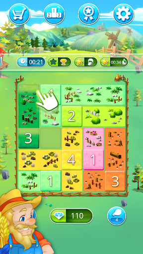 Happy Farm: fill in the fields ekran görüntüsü