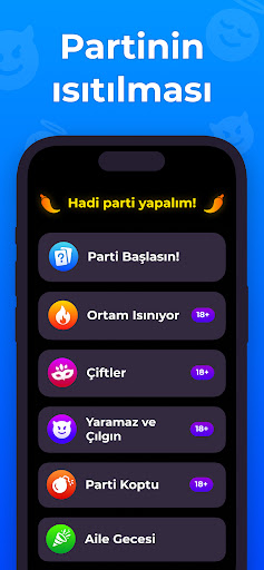 Doğruluk Cesaretlik Oyunu ekran görüntüsü