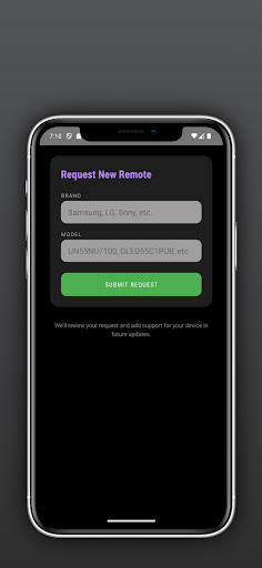 Remote for Cs-Box tv ekran görüntüsü