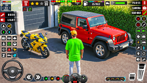 Open World Jeep Driving Games ekran görüntüsü