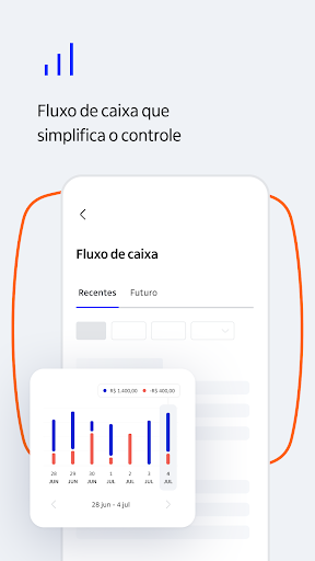 Itaú Emps: conta PJ digital ekran görüntüsü