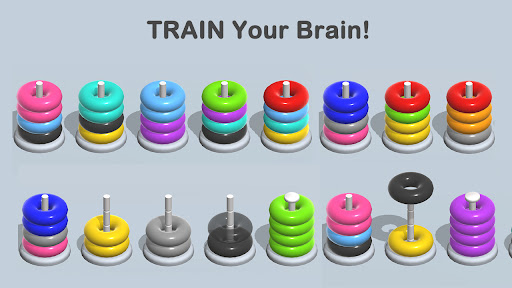 Hoops Sort Puzzle - Stack game ekran görüntüsü