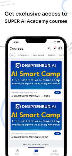 SUPER AI Academy ekran görüntüsü