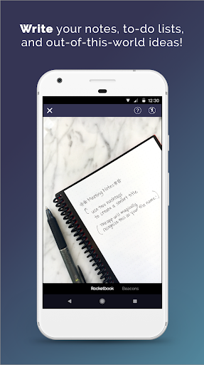 Rocketbook ekran görüntüsü