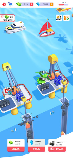 Oil Mining 3D - Petrol Factory ekran görüntüsü