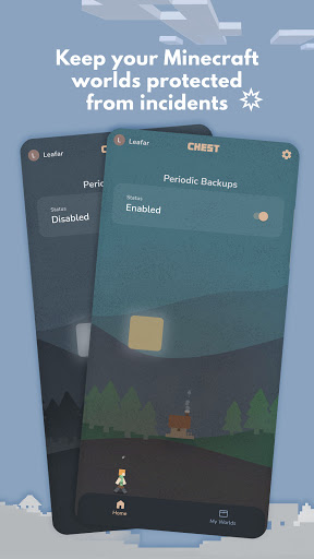Backup for Minecraft PE ekran görüntüsü
