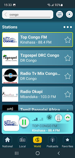 Radio Congo AM et FM en Direct ekran görüntüsü