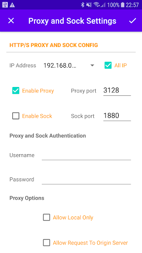 Proxy Server Support Rotate IP ekran görüntüsü