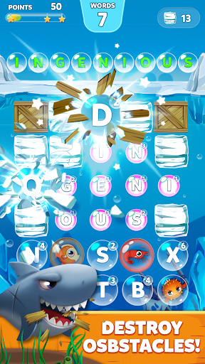 Bubble Words: Kelime oyunu ekran görüntüsü